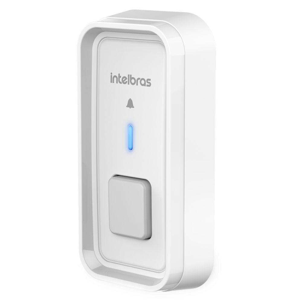 Módulo Externo Campainha Intelbras Cib 101 Me Branco | Bateria Longa Duração - 1