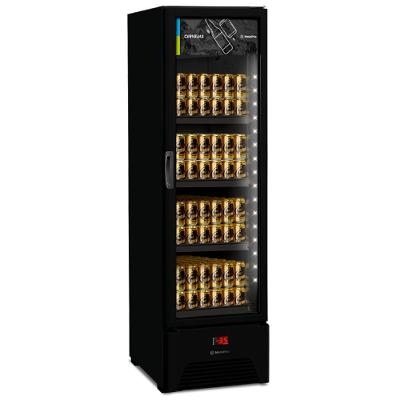 Cervejeira All Black Vn28rh Metalfrio Expositor All Black 337 Litros 220v