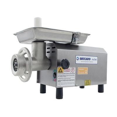 Picador De Carne Monofásico Boca 8 Pbm08i Beccaro Picador Boca 8 Inox Bivolt