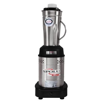 Liquidificador Baixa Rotação 2 Litros Inox Attak Bivolt Spolu Liquidificador 2 Litros Bivolt Spolu