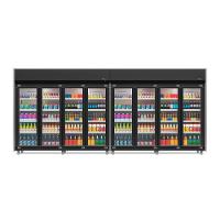 Expositor 8 Portas Geas8p Gelopar Auto Serviço Preto 4 Prateleiras 220v - 1