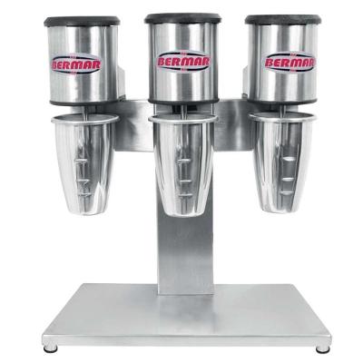 Batedor De Milk Shake Triplo Bm Bermar Mixer 3 Hastes Bm74 Inox 110v