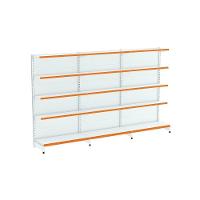 Kit 3 Módulos De Gôndolas Parede 1,70 Fit40 Amapá Expositor Branco - 1