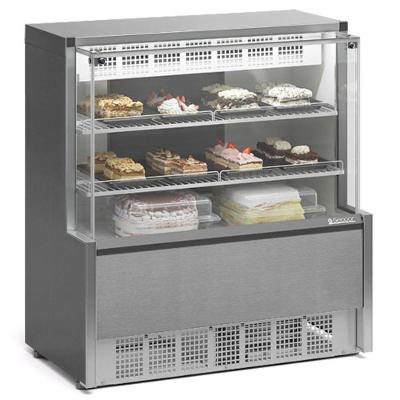 Vitrine Refrigerada Confeitaria Dupla Função Aurora Gpea110r Gelopar 1,06mt Inox 220v