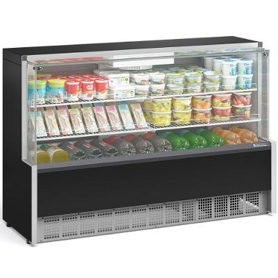 Vitrine Refrigerada Ar Forçado Aurora Gpfa175r Gelopar Aurora Refrigerada 1,73mt Preto 220v