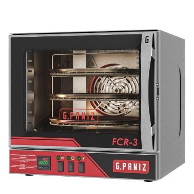 Forno Convector Rotativo Elétrico Fcr3 G.paniz Forno Convecção 58 Litros Inox 220v