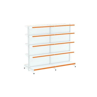 Kit 2 Módulos De Gôndolas Centro 2,02 Fit40 Amapá Expositor Branco