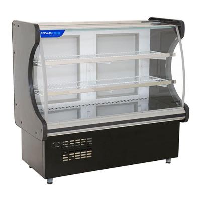 Vitrine Refrigerada Para Doces 1,50mt Polofrio Vitrine Pop Luxo 1,50 Preto 110v