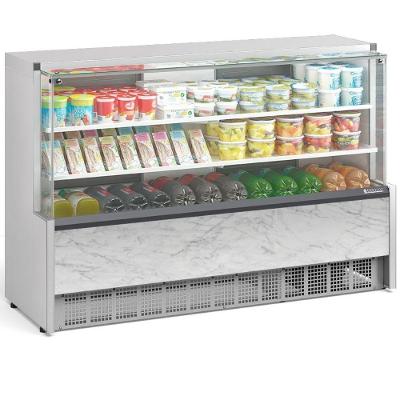 Balcão Refrigerado Universal Aurora 2 Placas Frias Gpda175r Gelopar 2 Placa Fria 1,73mt Branco 110v