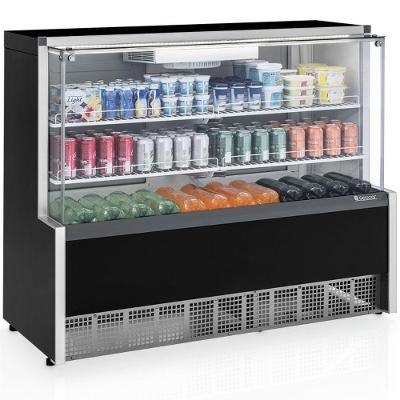 Vitrine Refrigerada Ar Forçado Aurora Gpfa140r Gelopar Aurora Refrigerada 1,40mt Preto 110v