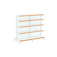 Kit 2 Módulos De Gôndolas Centro 1,70 Fit40 Amapá Expositor Branco - 1