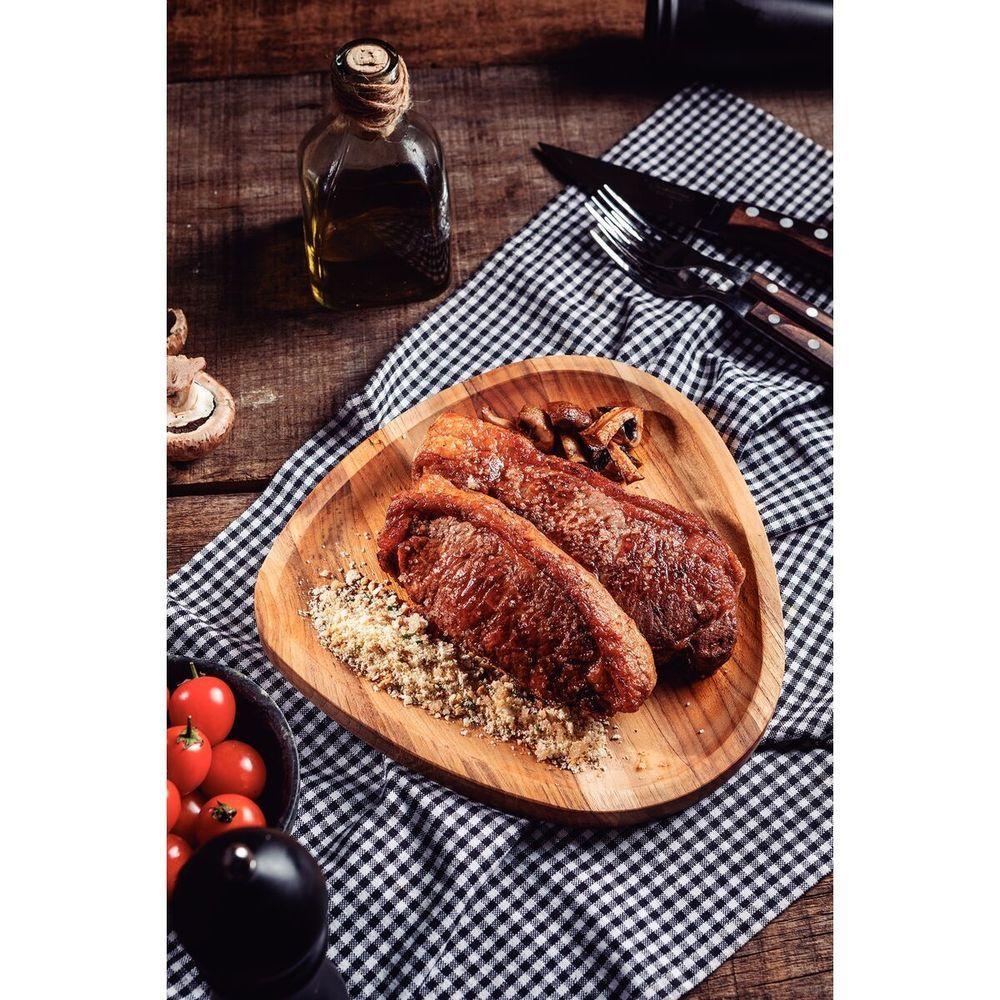 Bandeja Organica Churrasco Tramontina Em Madeira Teca Fsc Com Acabamento Em óleo Mineral 25x25 Cm - 6