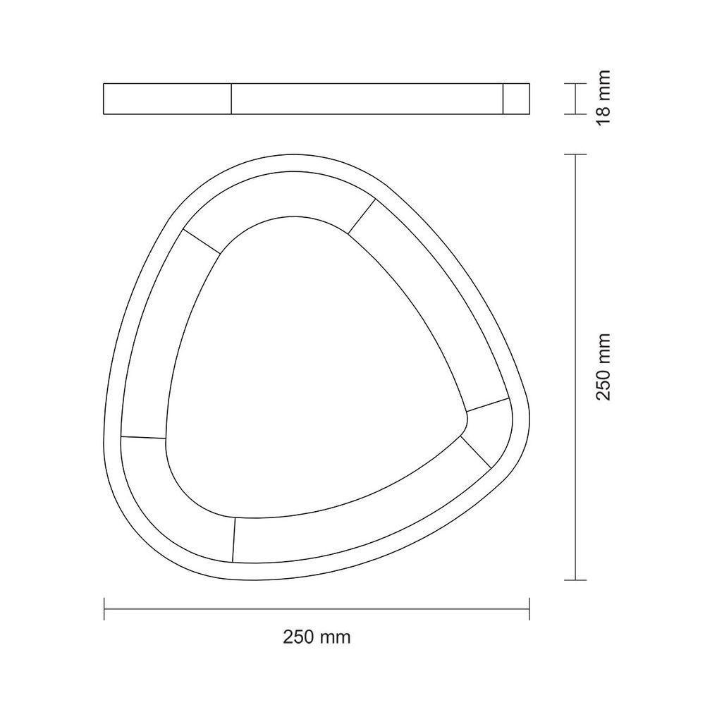 Bandeja Organica Churrasco Tramontina Em Madeira Teca Fsc Com Acabamento Em óleo Mineral 25x25 Cm - 8