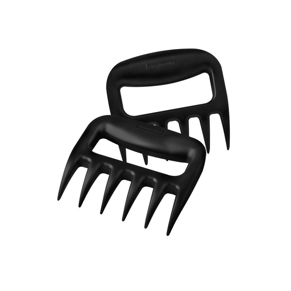 Garras Multiuso Tramontina Churrasco Black Em Abs 02 Peças - 1
