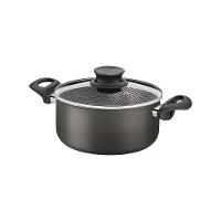 Caçarola Tramontina Paris Em Alumínio Com Revestimento Antiaderente Starflon Max Chumbo Com Tampa D