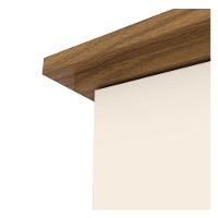 Guarda Roupa Casal Ambiente Andréas 6 Portas Nature Off White Com Espelho - Henn - 7