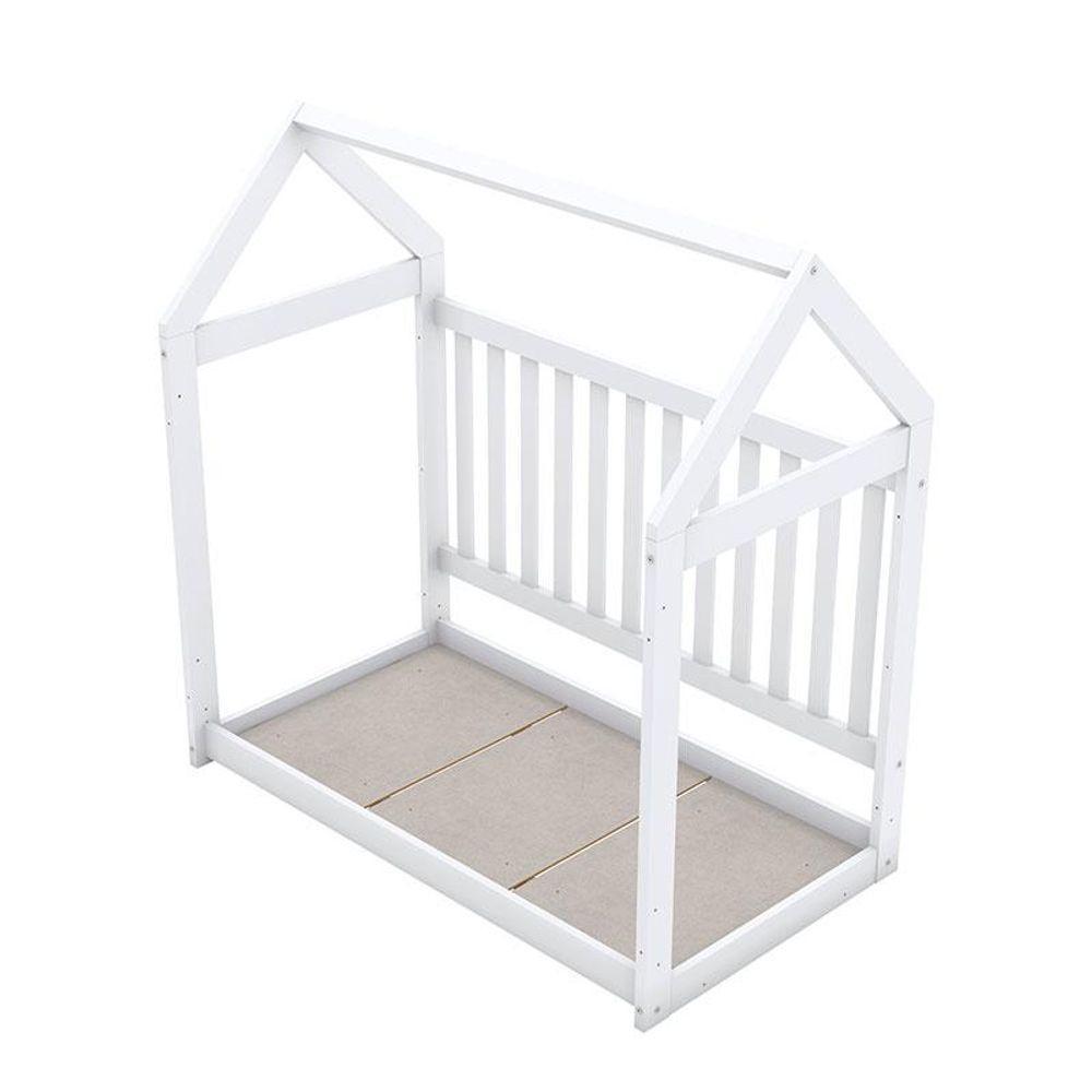 Berço Montessoriano Americano Branco Com Colchão Gazin - Henn - 4