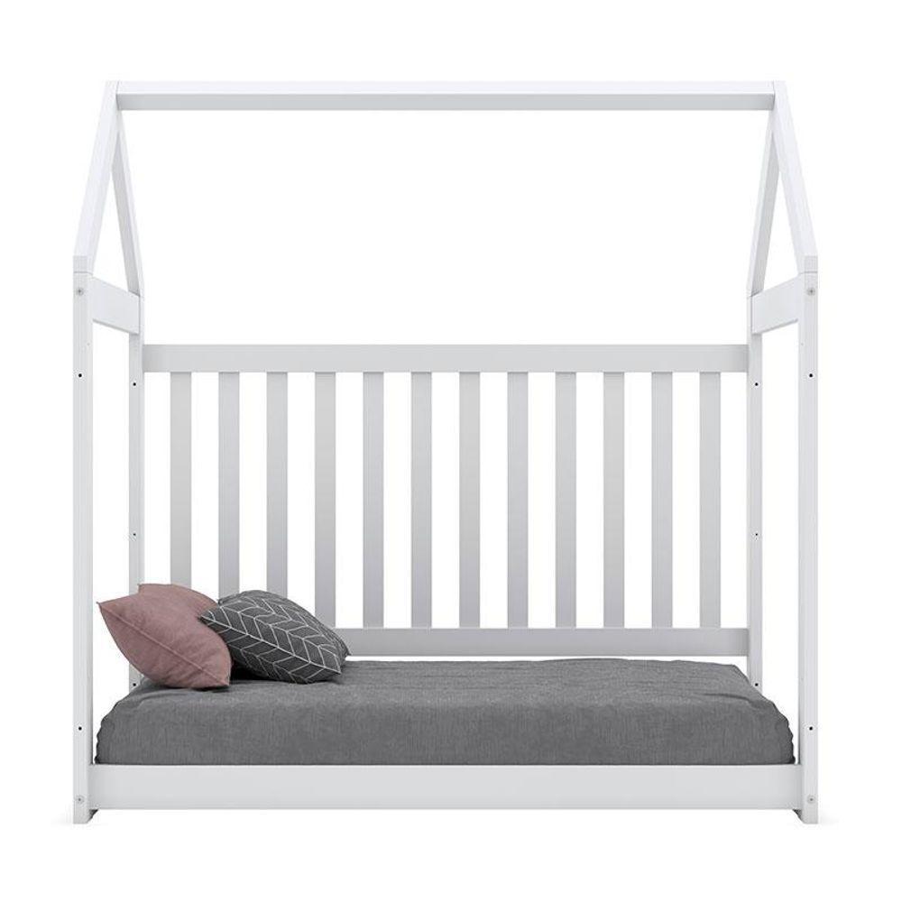 Berço Montessoriano Americano Branco Com Colchão Ortobom - Henn - 5