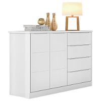 Quarto De Bebê Blenda Com Berço Multifuncional Cleo Branco Acetinado - Phoenix - 5