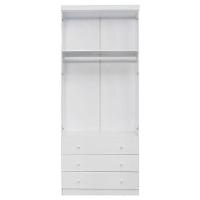 Quarto De Bebê Completo Eloisa Com Berço Multifuncional Selena Branco Brilho - Phoenix - 7