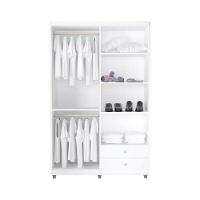 Quarto De Bebê Louise 4 Portas Com Berço Doce Sonho 100 Branco Brilho - Ajl - 6