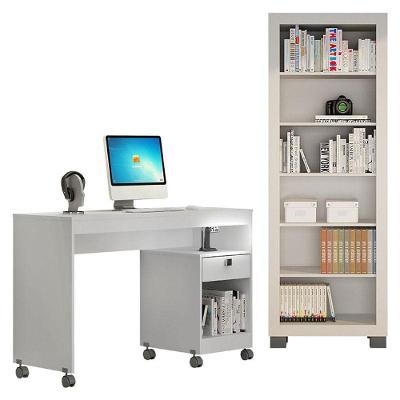 Mesa Para Computador Giga E Multiuso Flex Branco - Valdemóveis