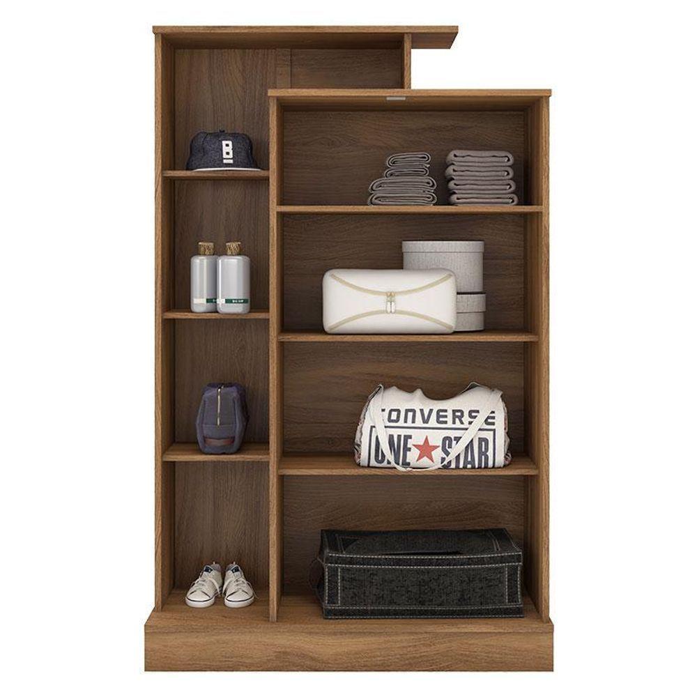 Armário Multiuso 2 Portas Com Chave Elite Amêndola Touch Off White - Demóbile - 2