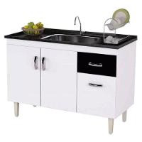 Balcão De Pia Gabriela 120 Cm Branco Flex - Ajl - 1