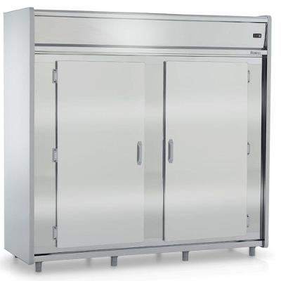 Mini Câmara Refrigerada 2 Portas Com Prateleira Gmcr2600ps Gelopar Mini Câmara 2544 Litros Inox 220v