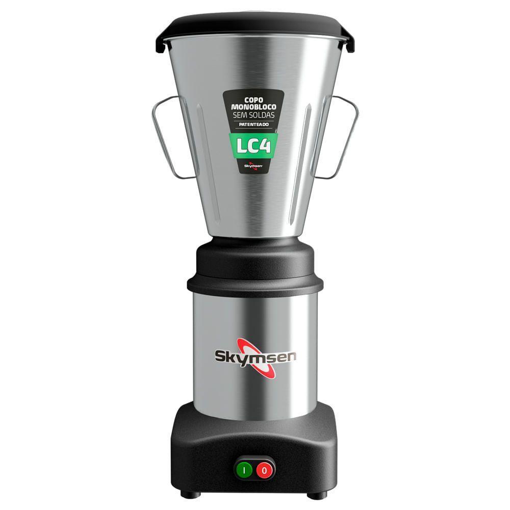 Liquidificador Baixa Rotação 4 Litros Lc4 Skymsen Liquidificador Comercial 4 Litros 110v - 1