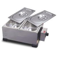 Derretedeira Industrial 2 Cubas 2,5kg Dr2 Marchesoni Banho-maria Multiuso Inox 110v - 1