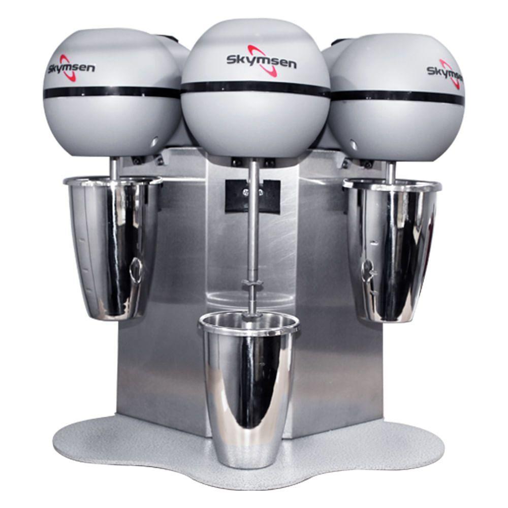 Batedor De Milk Shake 3 Hastes Skymsen Mixer 3 Hastes 110v - 1