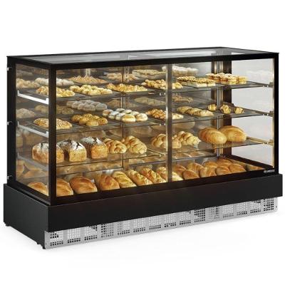 Vitrine Neutra Conveniência Gourmet Mgen200 Gelopar Balcão Seco Preto Bivolt