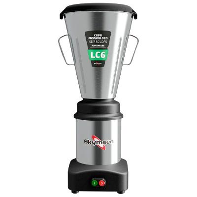 Liquidificador Baixa Rotação 6 Litros Lc6 Skymsen Liquidificador Comercial 6 Litros 110v