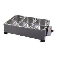 Derretedeira Industrial 3 Cubas 3,3kg Dr2 Marchesoni Banho-maria Multiuso Inox 110v - 1