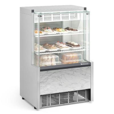 Vitrine Refrigerada Confeitaria Dupla Função Aurora Gpea075r Gelopar 0,74mt Branco 220v