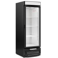 Expositor Vertical Com Porta De Vidro Grd57 Gelopar Expositor 572 Litros Preto 220v - 2