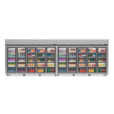 Expositor 10 Portas Geas10p Gelopar Auto Serviço Tipo Inox 4 Prateleiras 220v