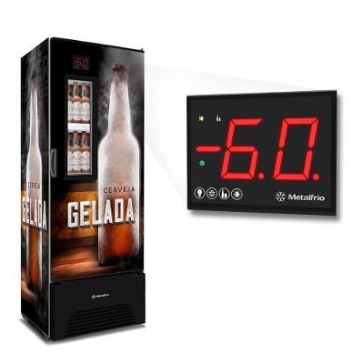 Cervejeira Optima Vn50af Metalfrio Refrigerador Porta Com Visor 574 Litros Envelopada 220v