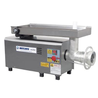 Picador De Carne Monofásico Boca 22 Pbm22i Beccaro Picador Boca 22 Inox Bivolt