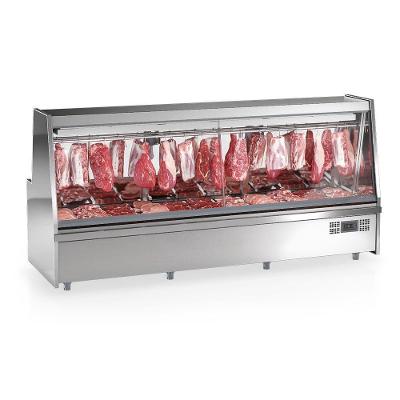 Balcão De Carnes Gats300 Gelopar Expositor De Carnes Inox 3mt 220v