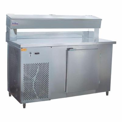 Balcão Condimentado 1 Porta Rf037 Frilux Balcão Refrigerado 355 Litros 220v