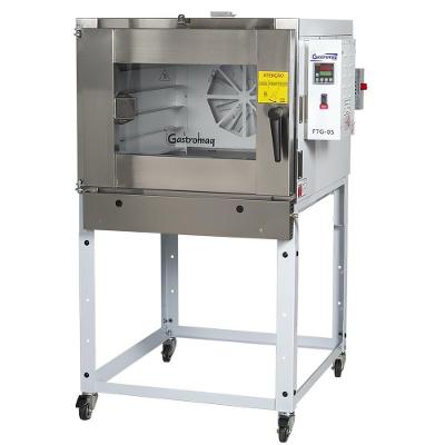 Forno Turbo A Gás 5 Esteiras Com Pedestal Ftg5 Gastromaq Forno Glp Epóxi 220v