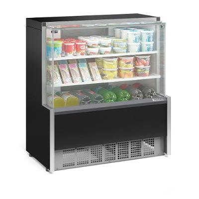Balcão Refrigerado 2 Placas Frias Gpda110r Gelopar Aurora 2 Placa Fria 1,07mt Preto 220v