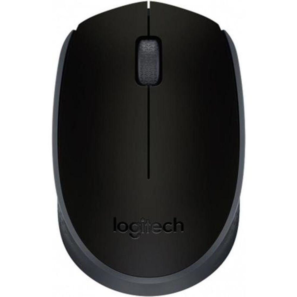 Mouse Sem Fio Logitech M170 Preto - 1