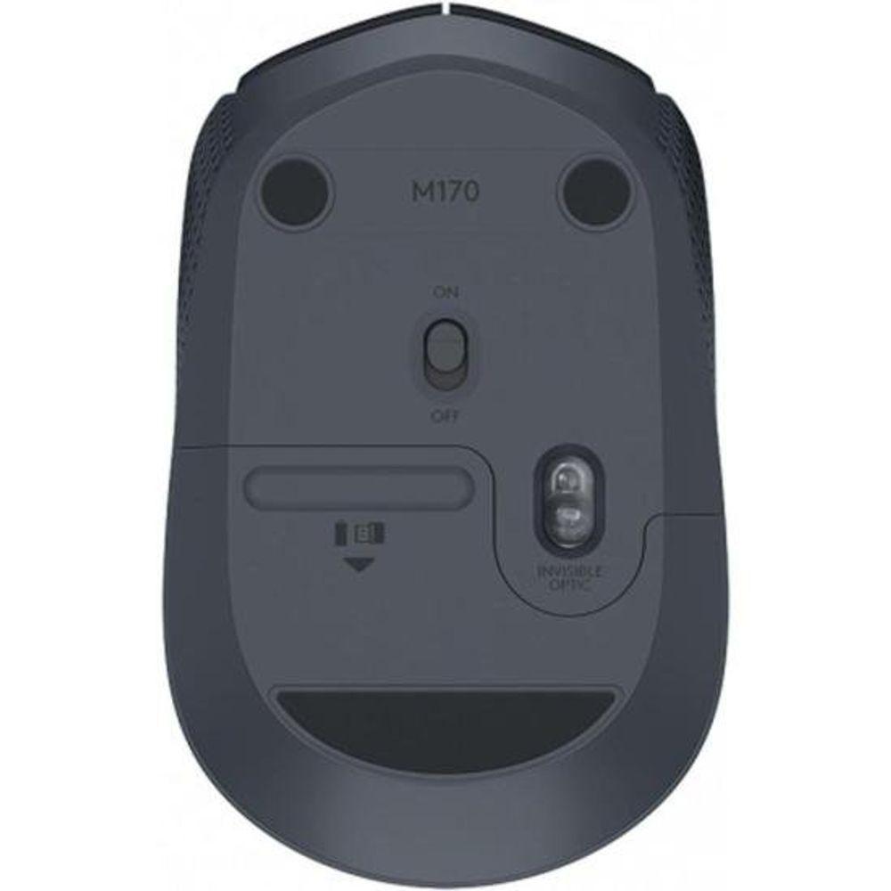 Mouse Sem Fio Logitech M170 Preto - 6