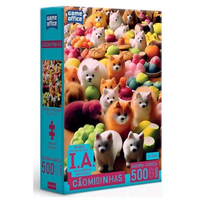 Quebra-cabeça 500 Peças Nano Ia Cãomidinhas Toyster