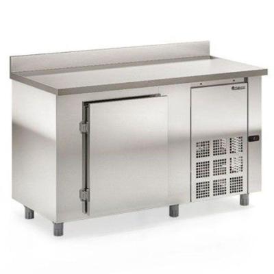 Balcão De Encosto Com 1 Porta Sem Pia Gbfe150 Gelopar Balcão 347 Litros Inox 110v