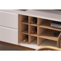 Rack Bancada Noronha 1.8 Off White Matte Freijó - Colibri - 6