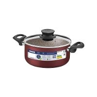 Caçarola Tramontina Em Alumínio Com Revestimento Interno Externo Em Antiaderente Vermelho Com Tampa - 5